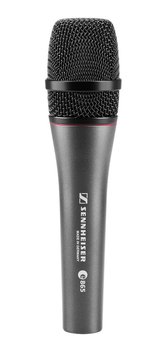 Micrófono Sennheiser Evolution E 865 Condensador Supercardioide Negro