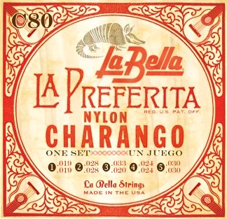 Encordado Charango La Bella C80