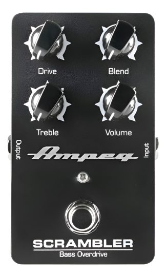 Ampeg Scrambler Overdrive Pedal Bajo Distorsion True By Pass