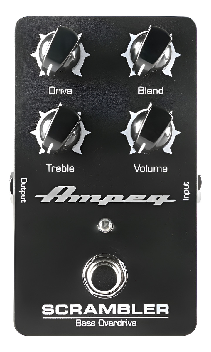 Ampeg Scrambler Overdrive Pedal Bajo Distorsion True By Pass