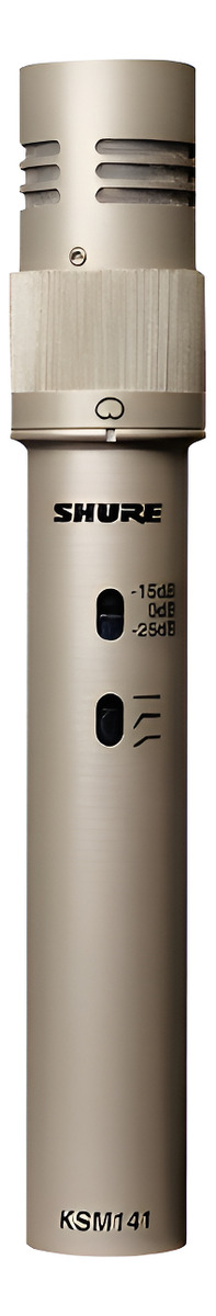 Shure Ksm141 Microfono Condenser Ideal Para Platos / Instru.