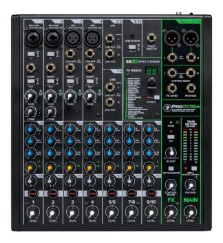 Mackie Pro Fx10 V3 Mixer 10 Canales Usb Efectos