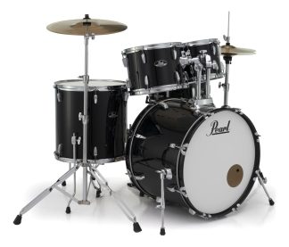 Pearl Roadshow Bateria 5 Cuerpos Bombo 22 Fierros Platillos