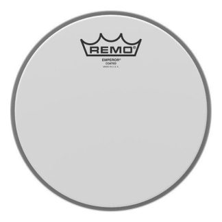 Remo Emperor Coated 8 Parche Arenado Doble Capa Bateria
