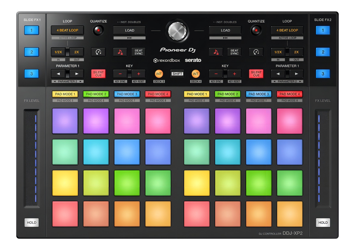 Controlador Dj Pioneer Ddj-xp2 32 Pads P/rekordbox Y Serato Color Negro