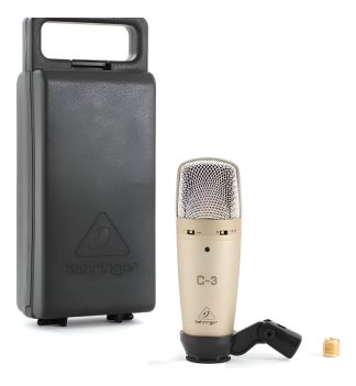 Behringer C3 Microfono Condenser Doble Diafragma Multipatron