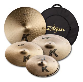 Set Platillos Zildjian Kp100 Seríe K Hi Hat Crash Ride Cuo