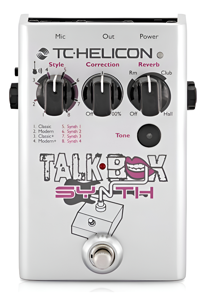Tc Helicon Talkbox Synth Pedal Talkbox Guitarra Y Voz
