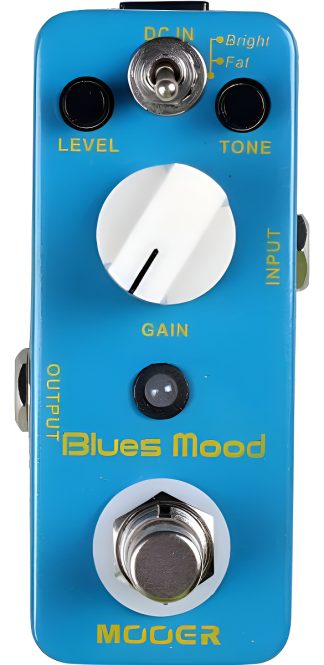 Mooer Blues Mood Pedal Blues Overdrive True By Pass