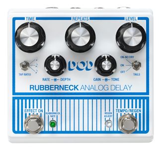 Dod Rubberneck Delay Pedal Delay Analogo