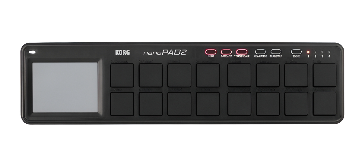 Korg Nano Pad 2 Controlador Midi De 16 Pads Negro