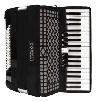 Corelli Jh2006 Acordeon A Piano 37 Teclas 80 Bajos