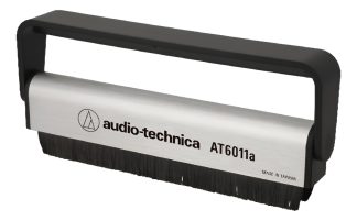 Audio Technica At6011a Cepillo Limpieza Discos Antiestatico