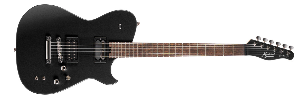 Cort Mbm2 Sustainiac Guitarra Signature Matthew Bellamy Color Satin Black Material Del Diapasón Indian Laurel Orientación De La Mano Diestro Laurel Indio