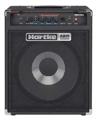 Amplificador Analógico Hartke Kb15 250w Para Contrabajo Negro