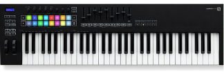 Teclado Controlador Midi Novation Launchkey 61 Mk3 Usb Negro