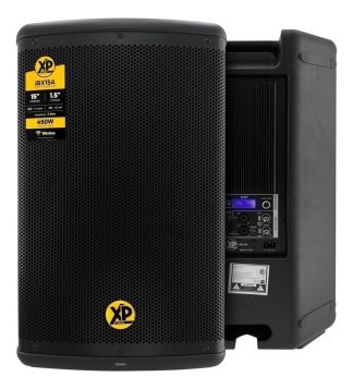Xp Audio Jbx15a Bafle Potenciado 450 Watts Rms Bluetooth - Negro