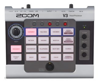 Zoom V3 Procesador Vocal Multiefectos Para Voces