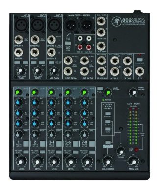 Mackie 802-vlz4 Mixer Grabacion Vivo Onyx Preamps