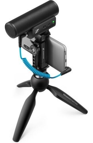 Micrófono Sennheiser Mke 400 Mobile Kit Para Cámara Negro