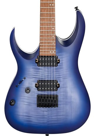 Ibanez Rga42fml Guitarra Eléctrica Zurda Blue Burst Mate Orientación De La Mano Diestro Azul