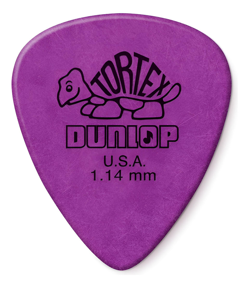 Jim Dunlop 418p 1.14 Tortex Standard Pack 12 Puas