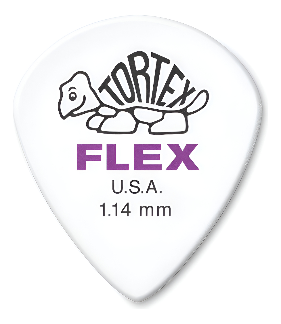 Jim Dunlop 468p 1.14 Tortex Flex Pack 12 Puas Jazz Iii