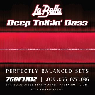 La Bella 760fhb2 Encordado Flat Bajo Violin Deep Talkin