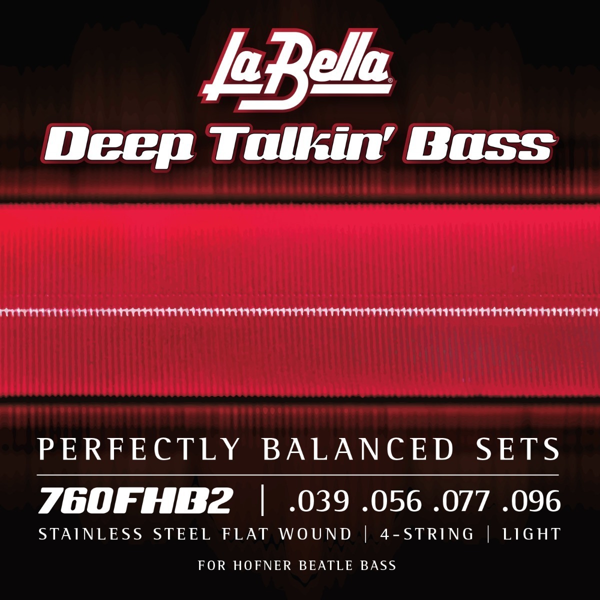 La Bella 760fhb2 Encordado Flat Bajo Violin Deep Talkin