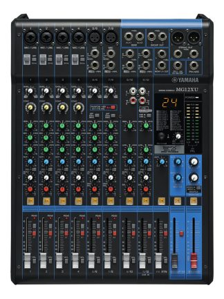 Yamaha Mg12xu Mixer 12 Canales Efectos Usb