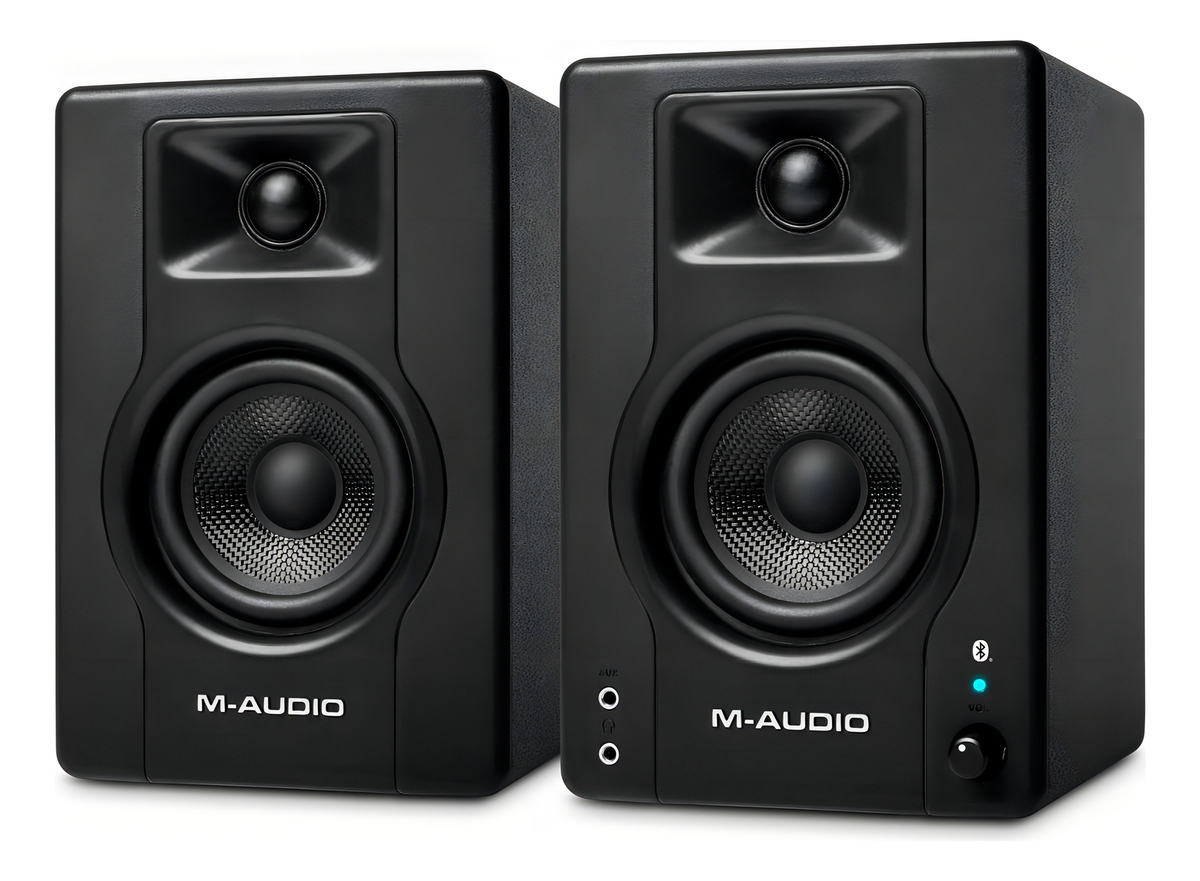 Monitores Multimedia Referencia 3 X Par M-audio Bx3bt Cuo Color Negro