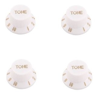 Redtone Kb05 Pack 4 Perilla Tono Blanca Guitarra Pack X 4