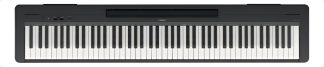 Piano Digital Yamaha P Series P-145b Negro Con Terminación Plástico 88 Teclas
