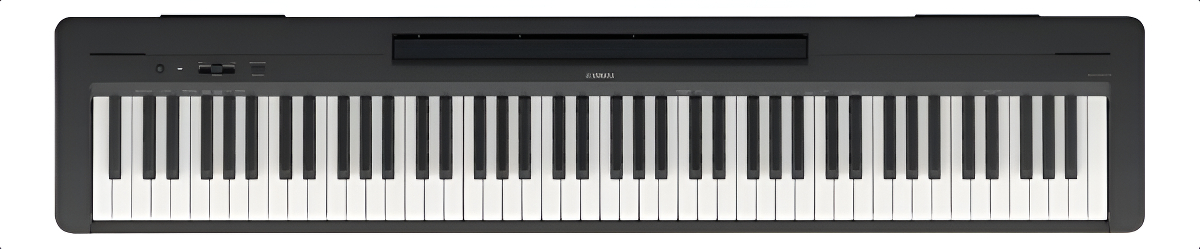 Piano Digital Yamaha P Series P-145b Negro Con Terminación Plástico 88 Teclas