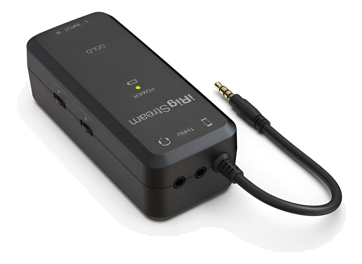 Ik Multimedia Irig Stream Solo Interfaz De Transmision