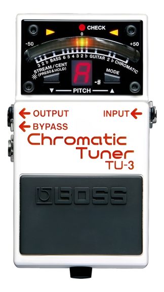 Boss Tu3 Pedal Afinador Cromatico Guitarra Bajo