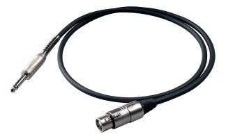 Cable Proel Bulk200lu3 Canon Hembra Plug Mono 3 Metros Audio