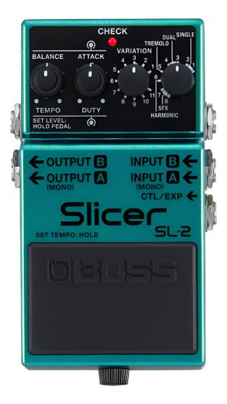 Boss Sl2 Pedal Slicer Para Guitarra Con Patrones Ritmicos