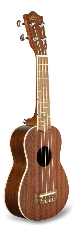 Ukelele Soprano Lanikai Con Cuerpo De Caoba Color Marrón