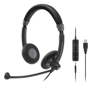 Epos Sennheiser Sc75 Usb Auricular Con Microfono