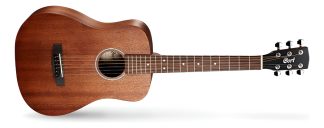 Cort Ad Mini Mahogany Guitarra Acustica 3/4 Con Funda