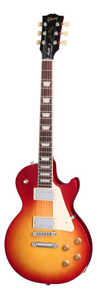 Gibson Les Paul Studio Guitarra Made In Usa Funda Color Cherry Sunburst Material Del Diapasón Palo De Rosa Orientación De La Mano Diestro