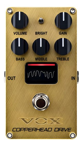 Vox Copperhead Pedal Valvular Distorsion British
