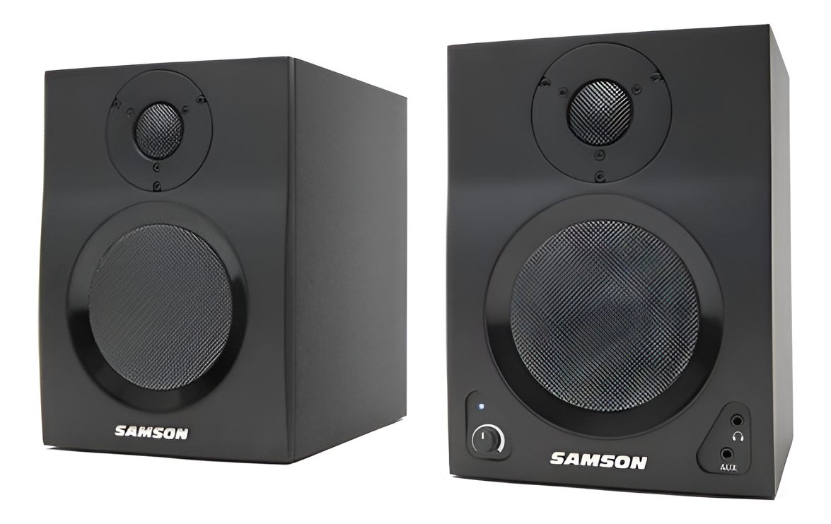 Samson Mbt4 Parlantes Para Pc / Estudio 40 Watts Bluetooth