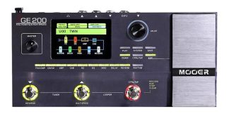 Pedal De Efecto Mooer Ge200 Color Plateado