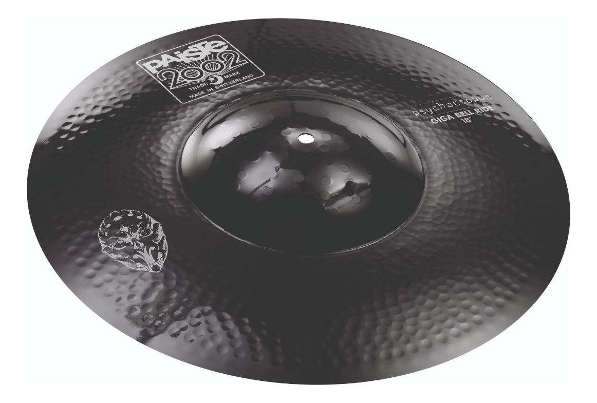 Paiste 2002 Giga Bell Ride 18 Aquiles Priester Gbr18 Color Negro Diámetro 18