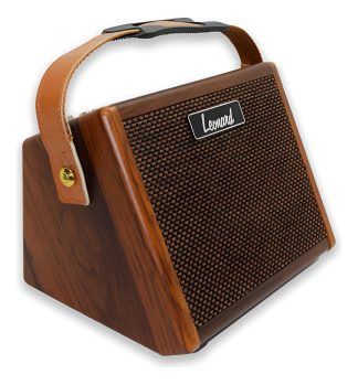 Amplificador Guitarra Y Voz Leonard 15w Bluetooth Recargable 15lndgv Marrón