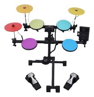 Thunder Thd10r Bateria Electronica 5 Cuerpos Completa