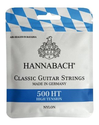 Hannabach 500 Ht Encordado Guitarra Criolla Tension Alta