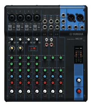 Yamaha Mg10 Consola 10 Canales 4 Mono 3 Stereo
